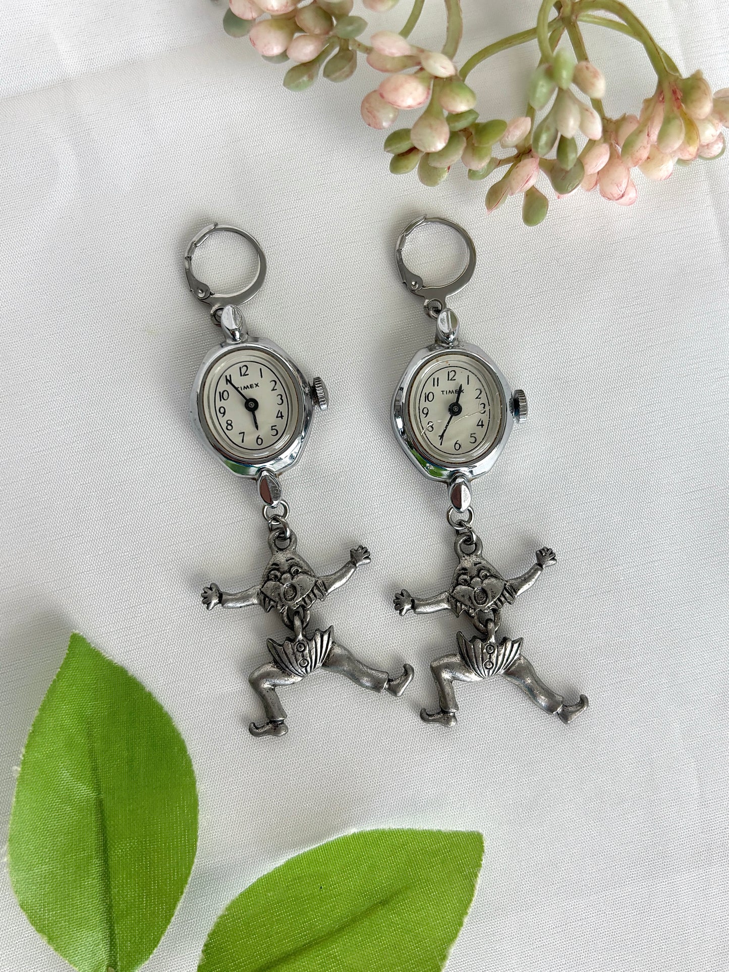 "Bad Egg" Watch Earrings