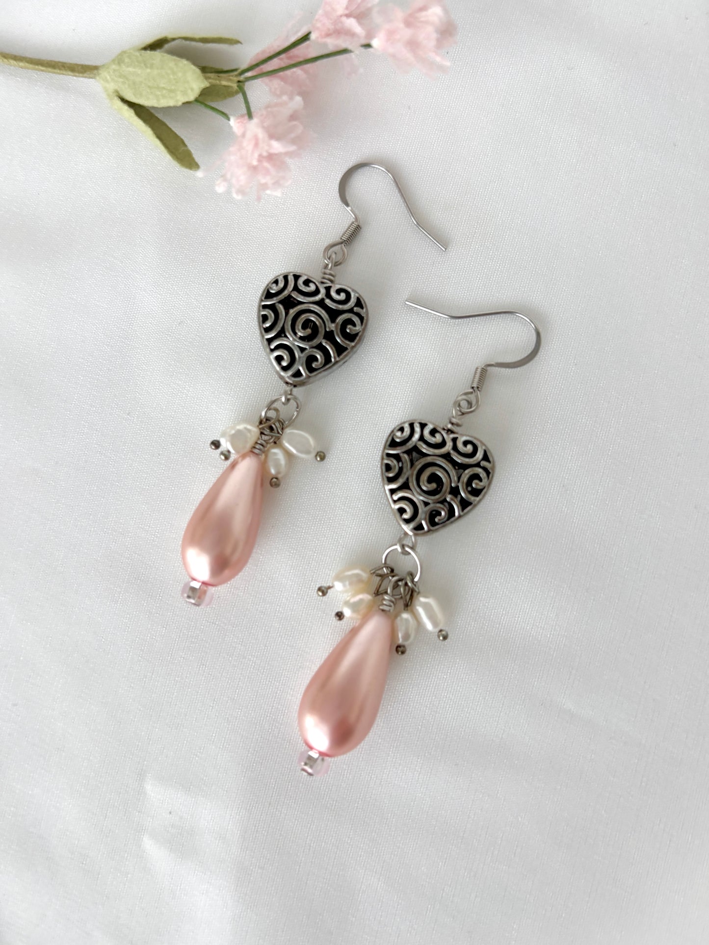 "Give My Heart A Swirl" Earrings