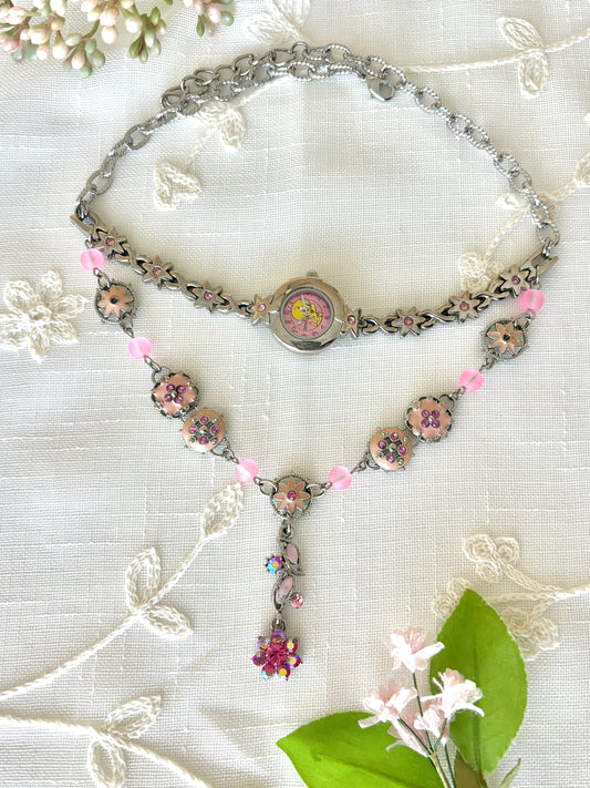 “Send Tweet” Watch Necklace