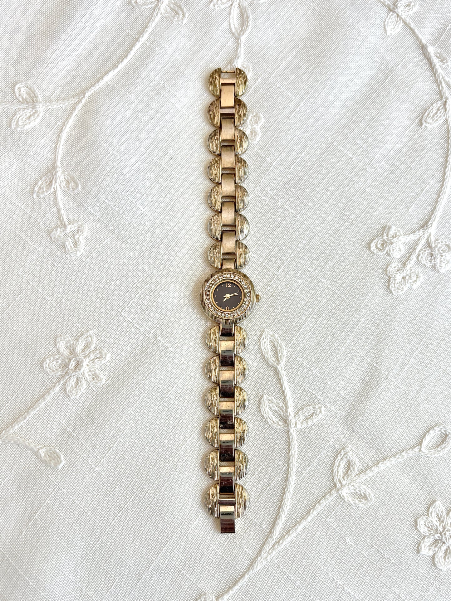 Allude Gold Tone Watch Bracelet
