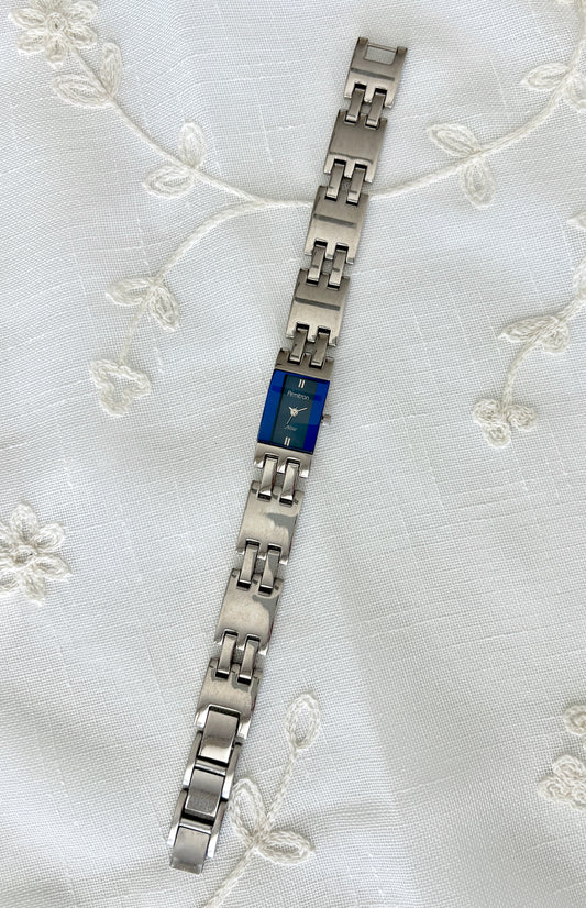 Armitron Now Blue Face Industrial Style Watch