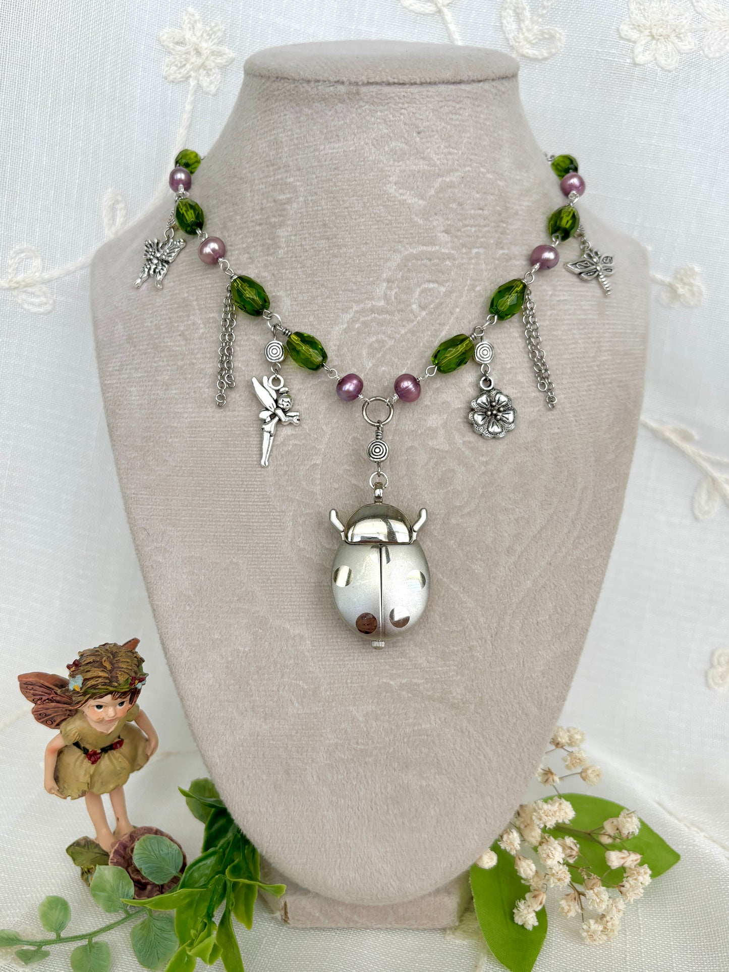 "Little Lives" Watch Necklace