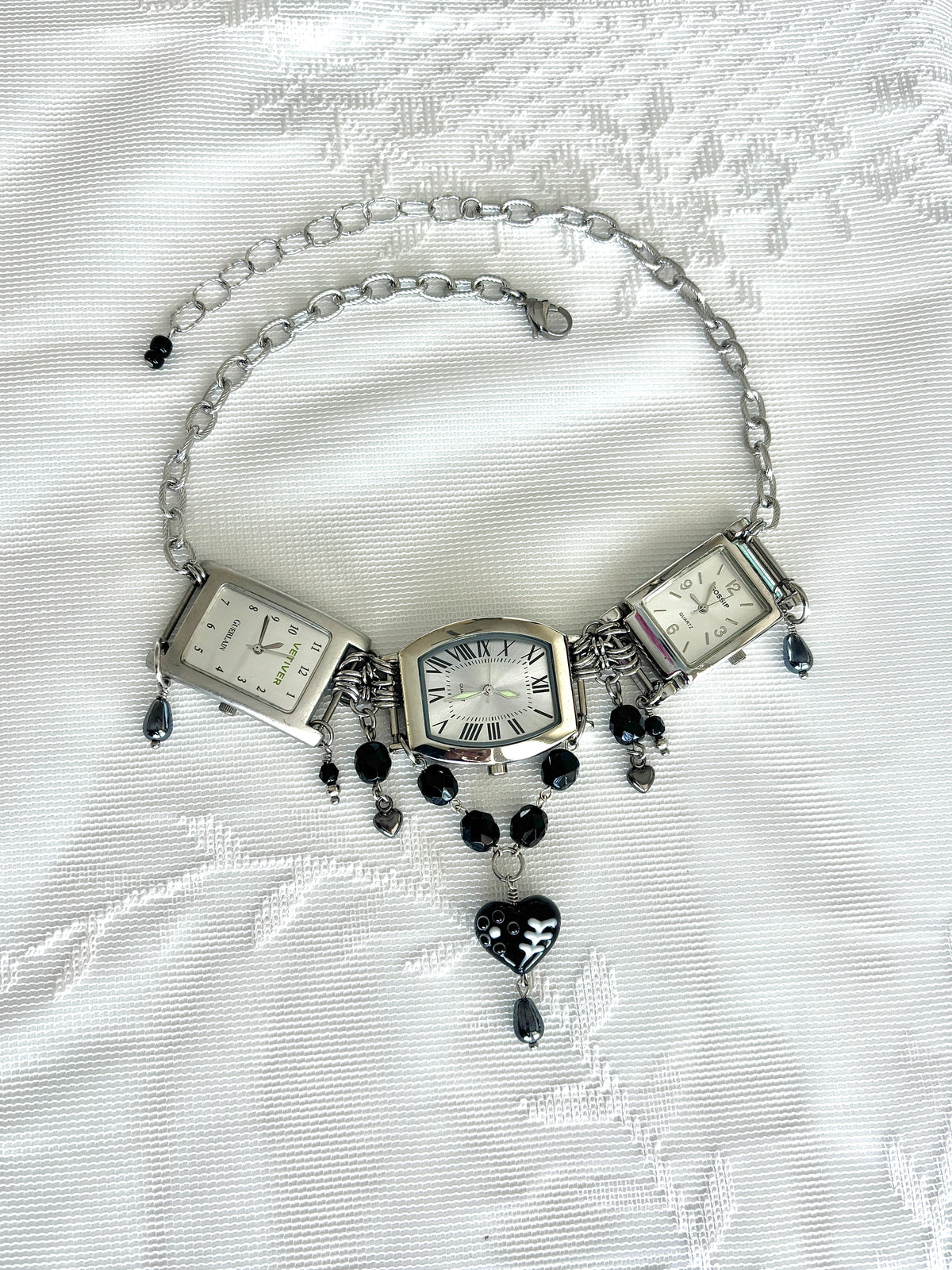 "All Wound Up” Watch Necklace