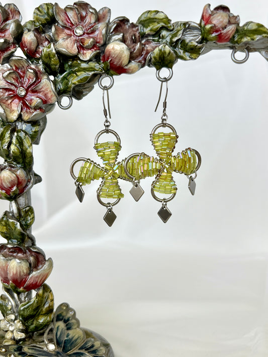 “Clover Field” Earrings