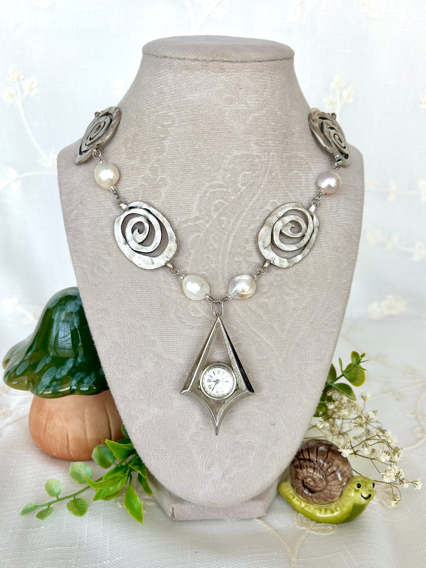 "Don't Get It Twisted" Watch Necklace