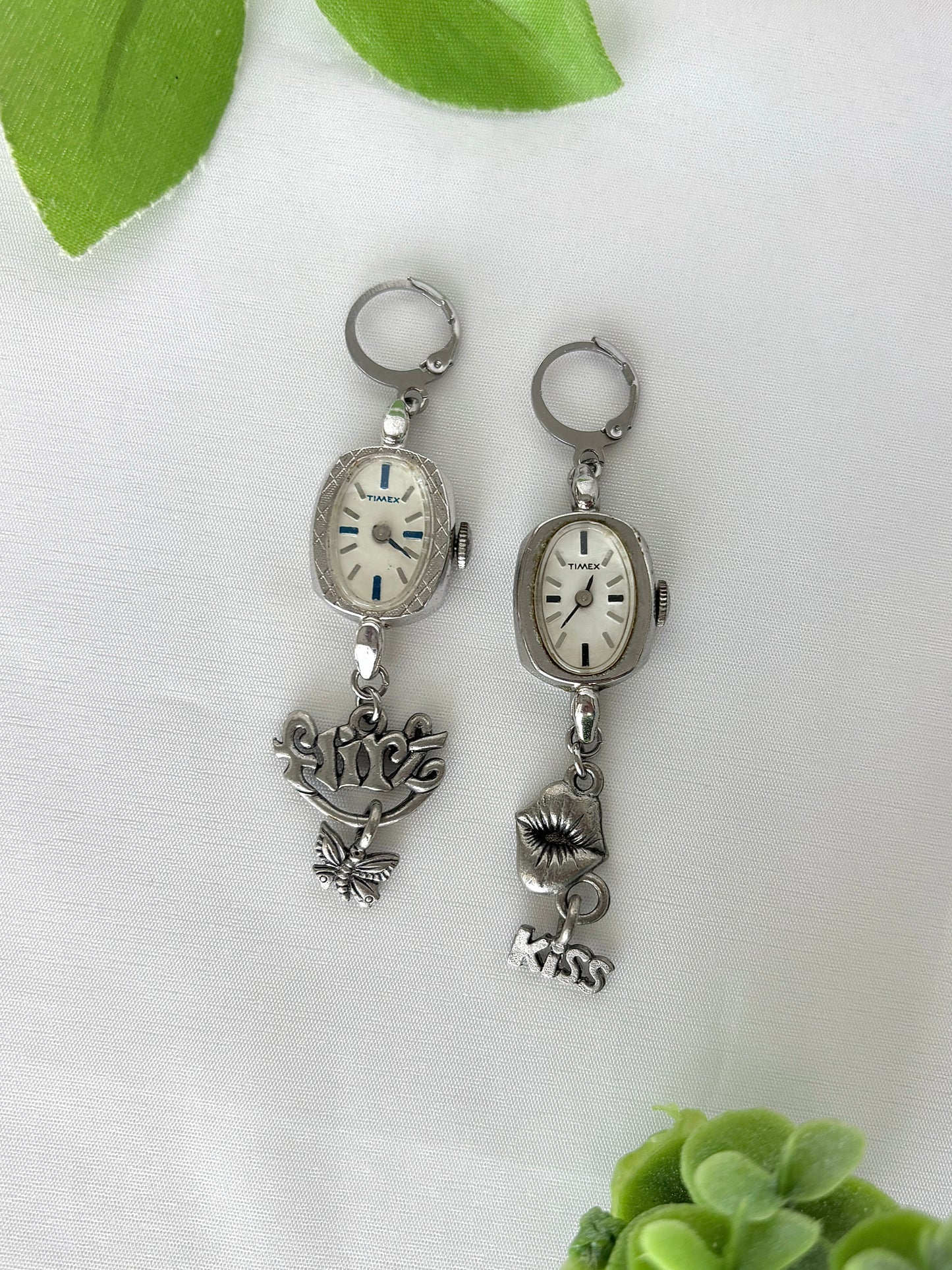 "You Wish" Watch Earrings