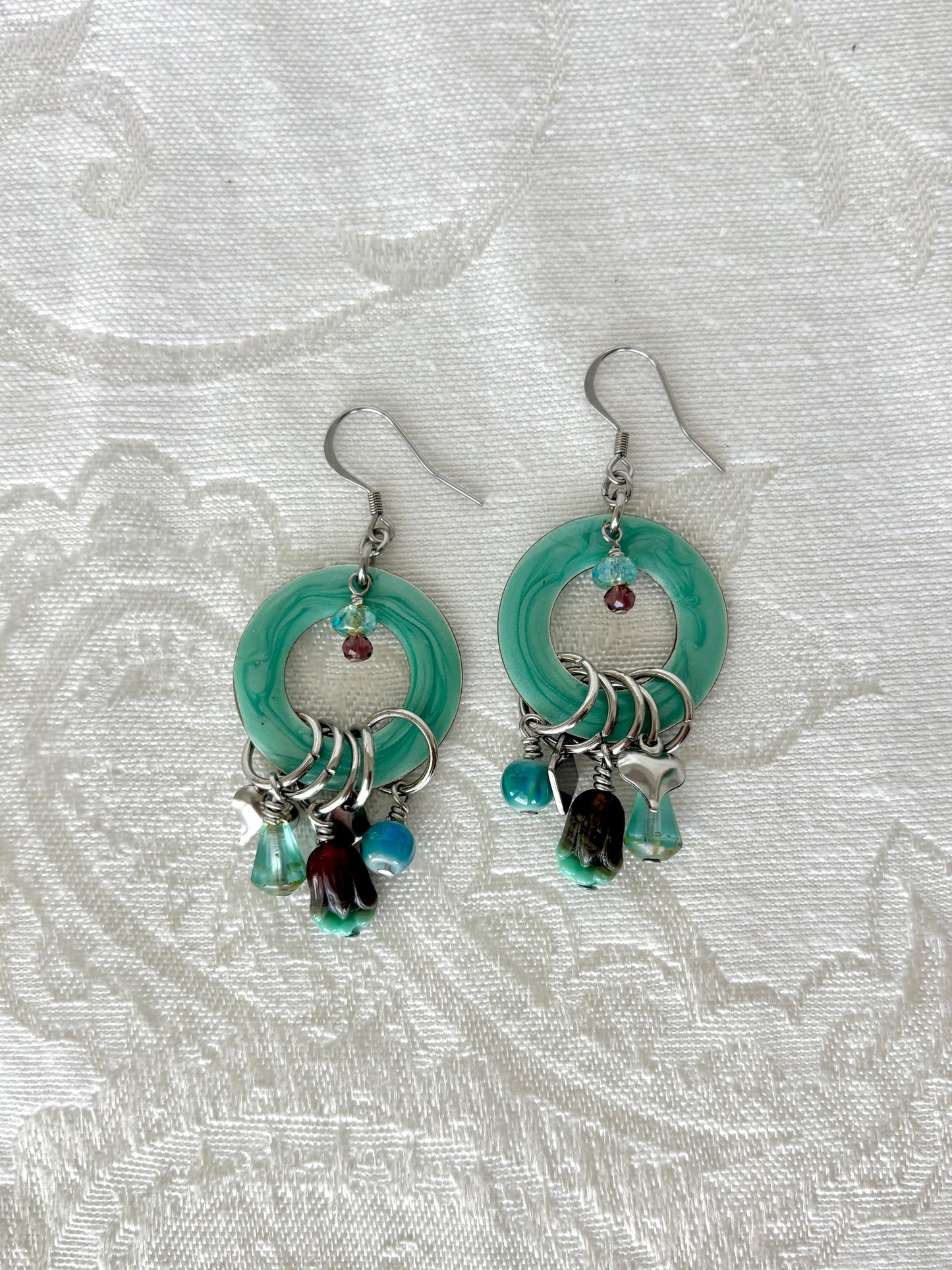 “Teal Me About It” Earrings