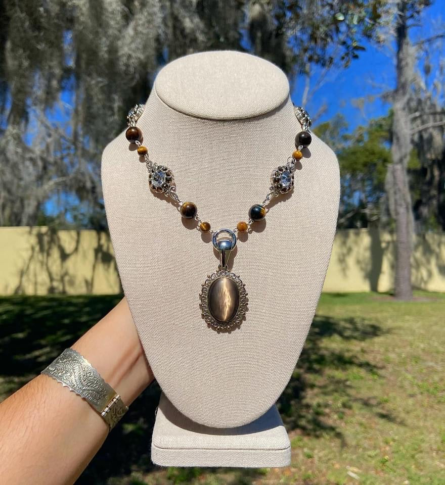 "Sassy N' Brassy" Necklace