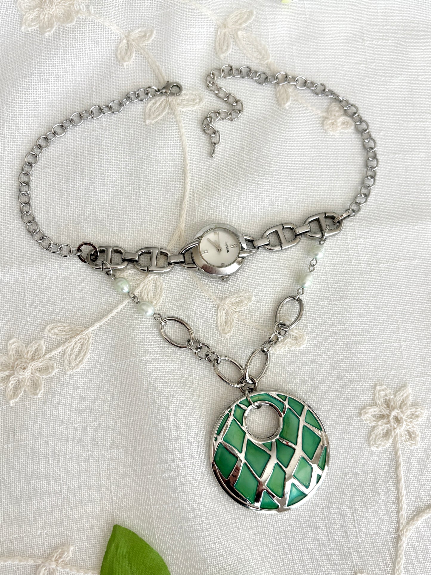 "You're So Scute" Watch Necklace