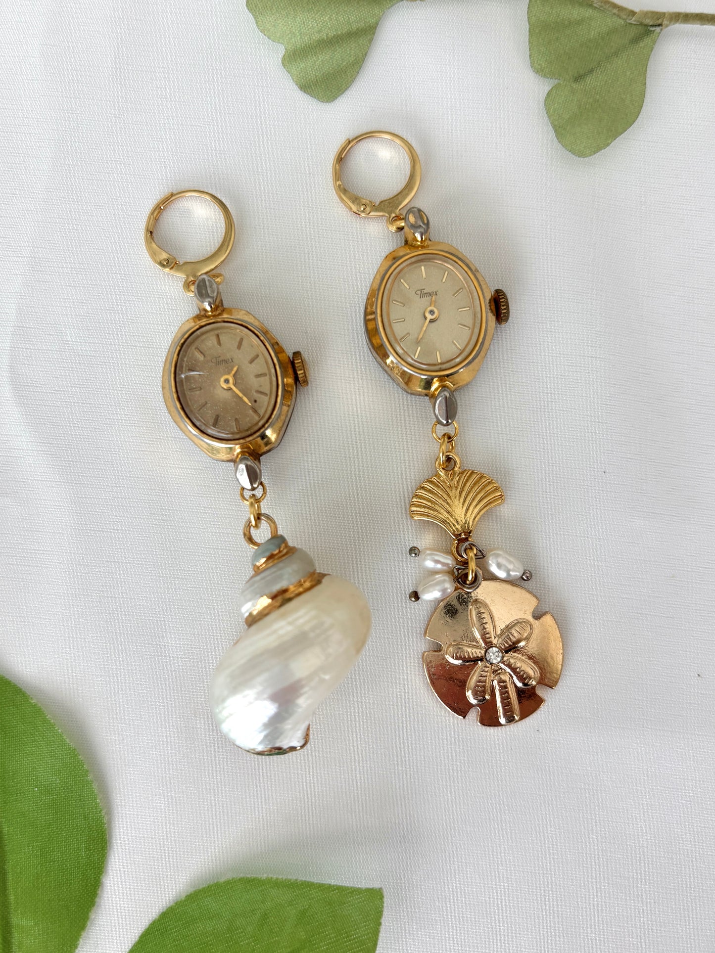 “Sea Me Now” Watch Earrings