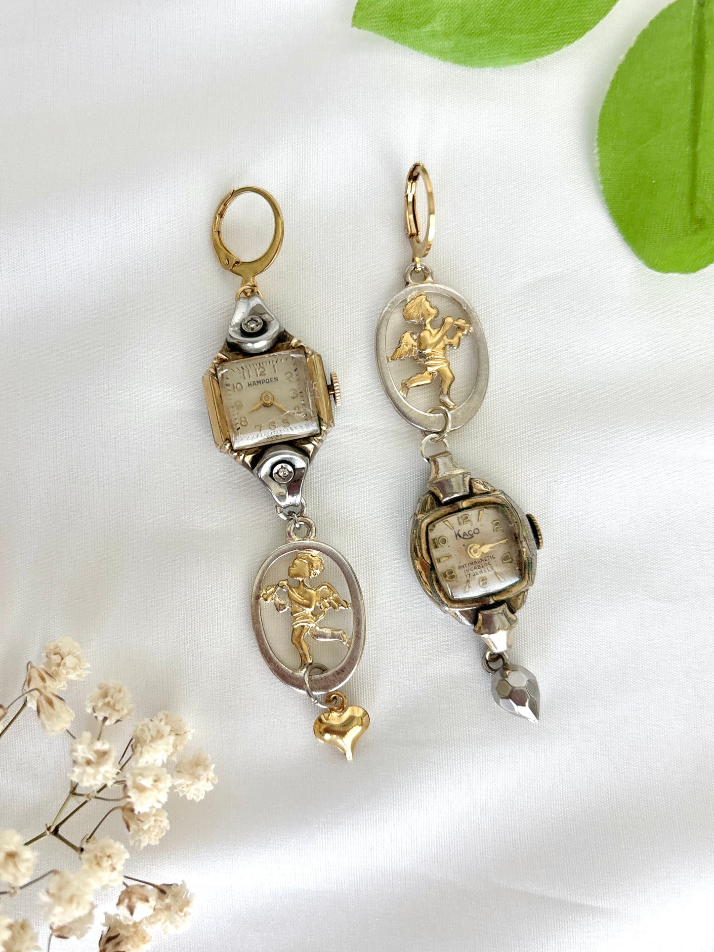 "Rhythmic Blessings" Watch Earrings