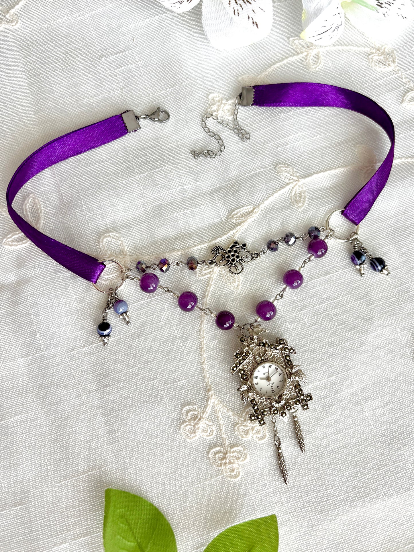 "Cuckoo About You" Watch Necklace