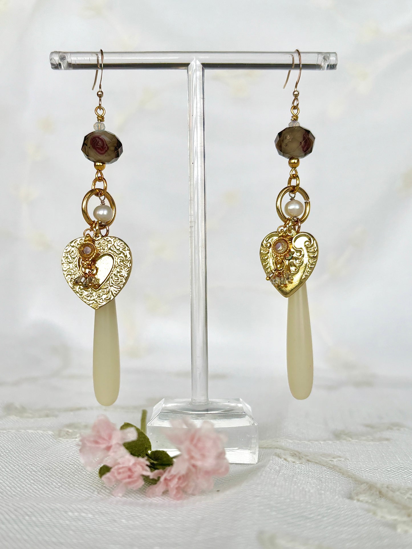 “Rosamund’s Ball” Earrings