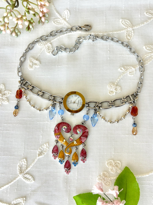 “Primary Love” Watch Necklace