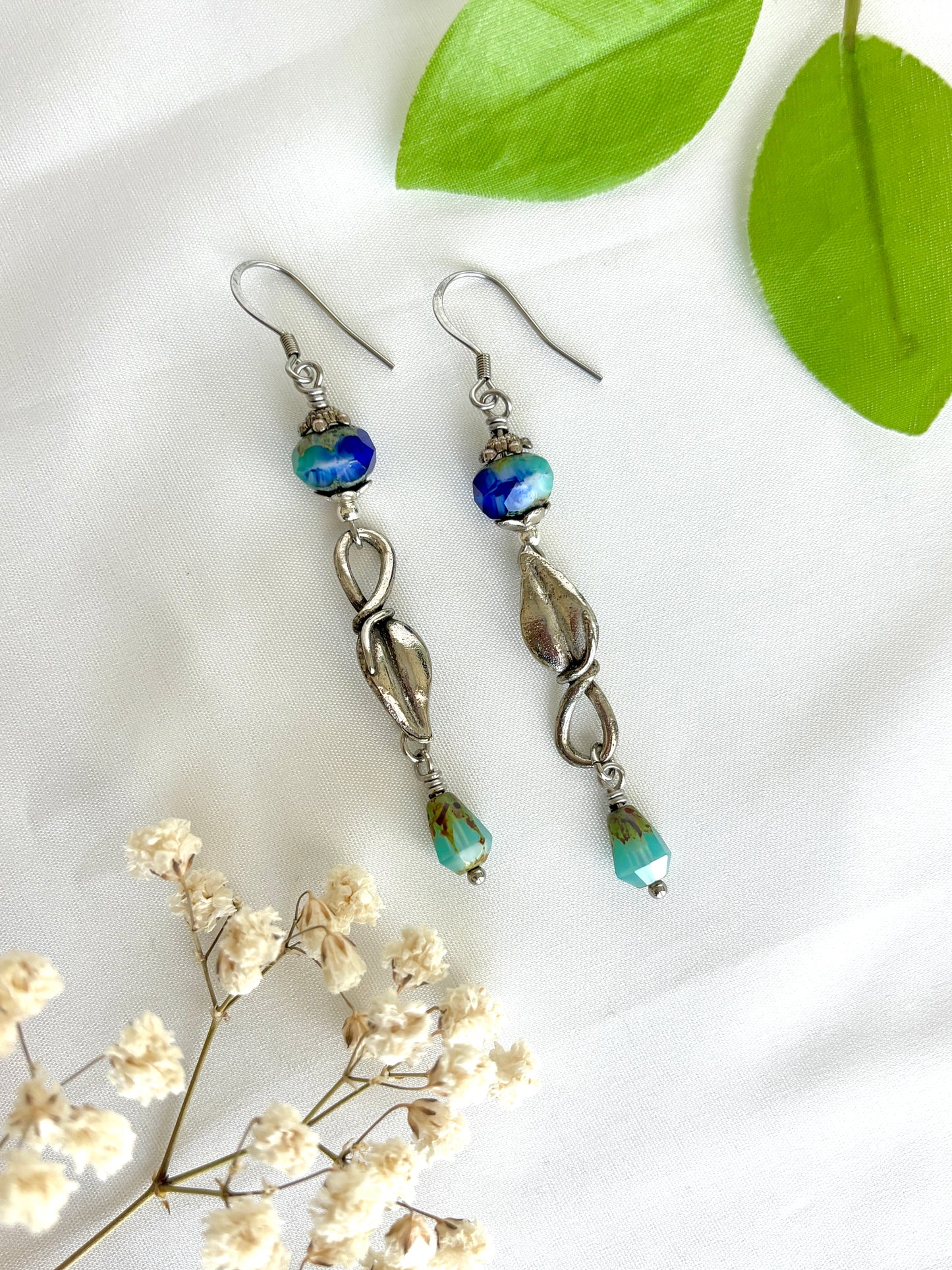 "Drape Vine" Earrings