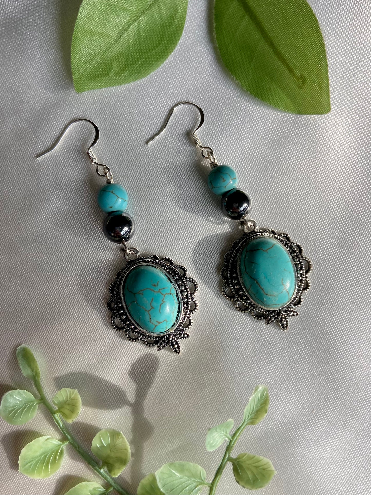 "Teal Me Your Secrets" Earrings