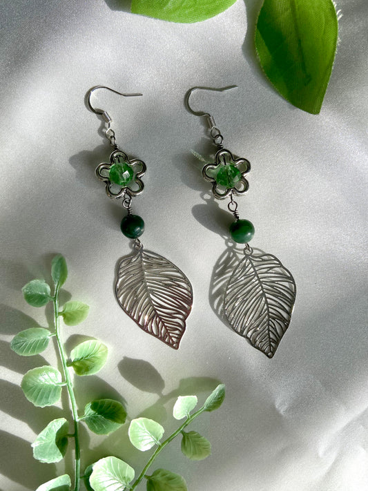 "Green Light" Earrings