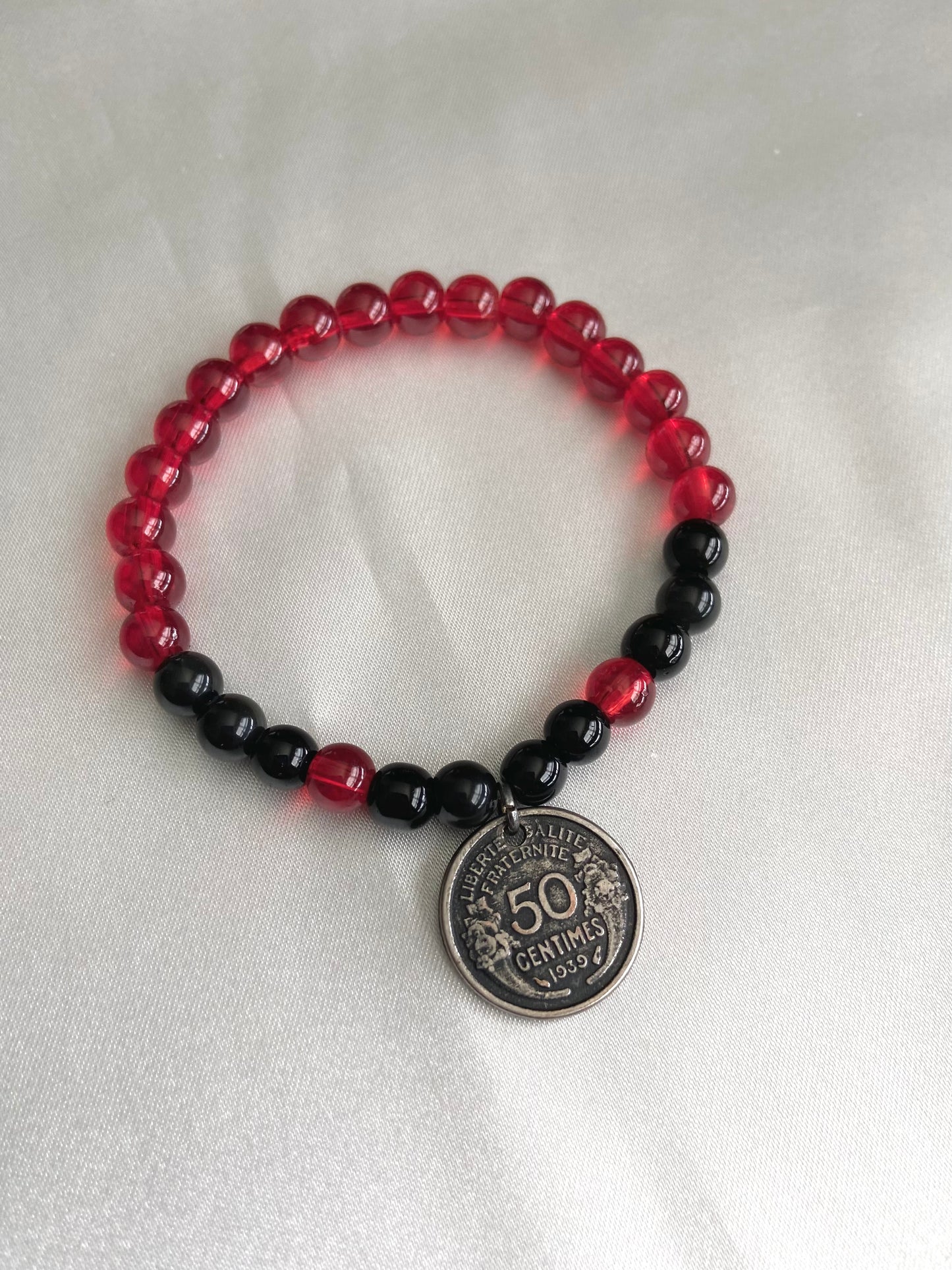 "Burning Silver" Bracelet