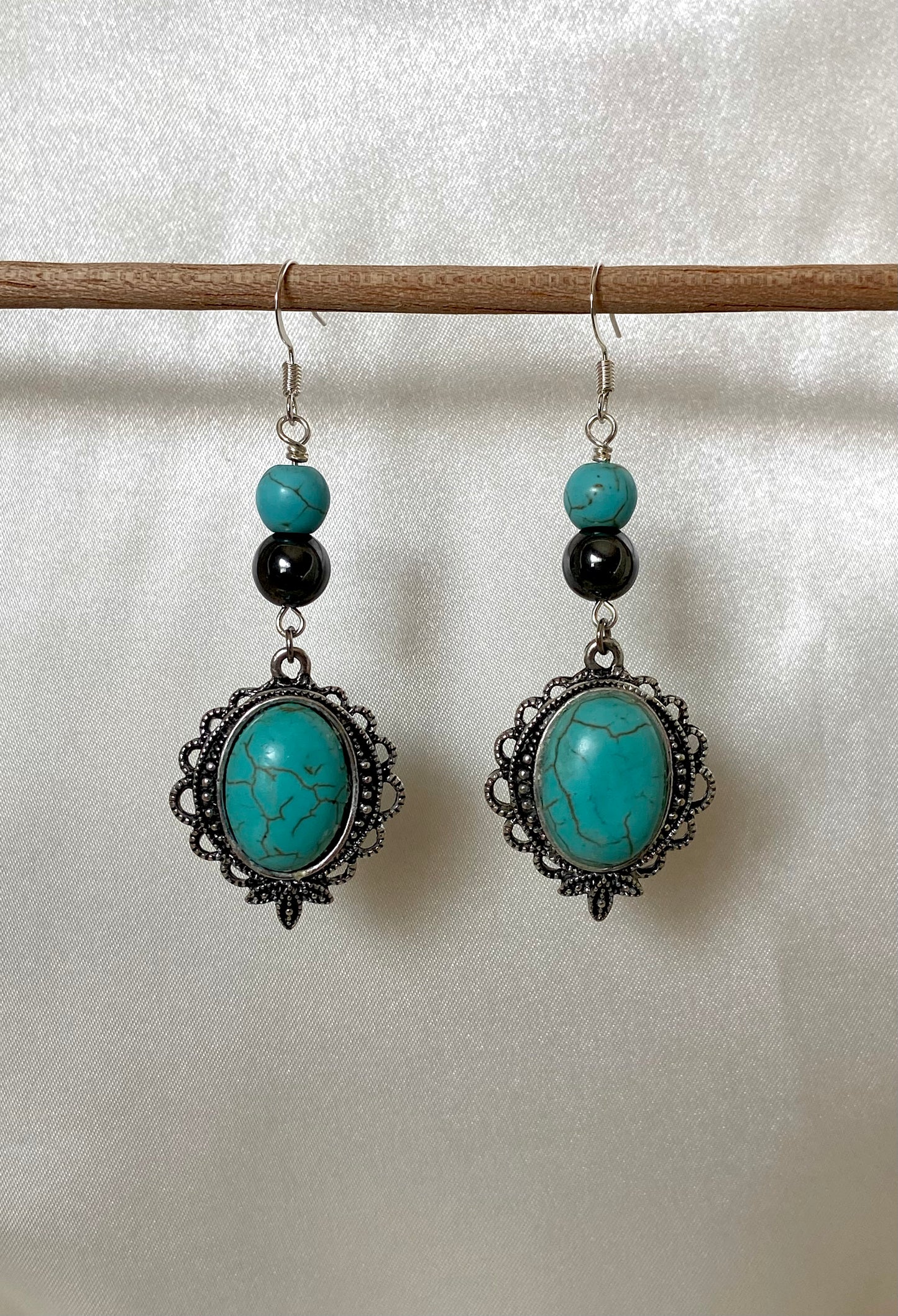 "Teal Me Your Secrets" Earrings