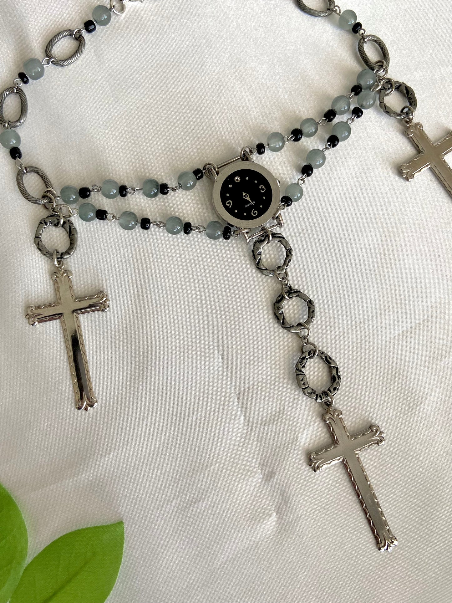 "Trinity" Watch Necklace