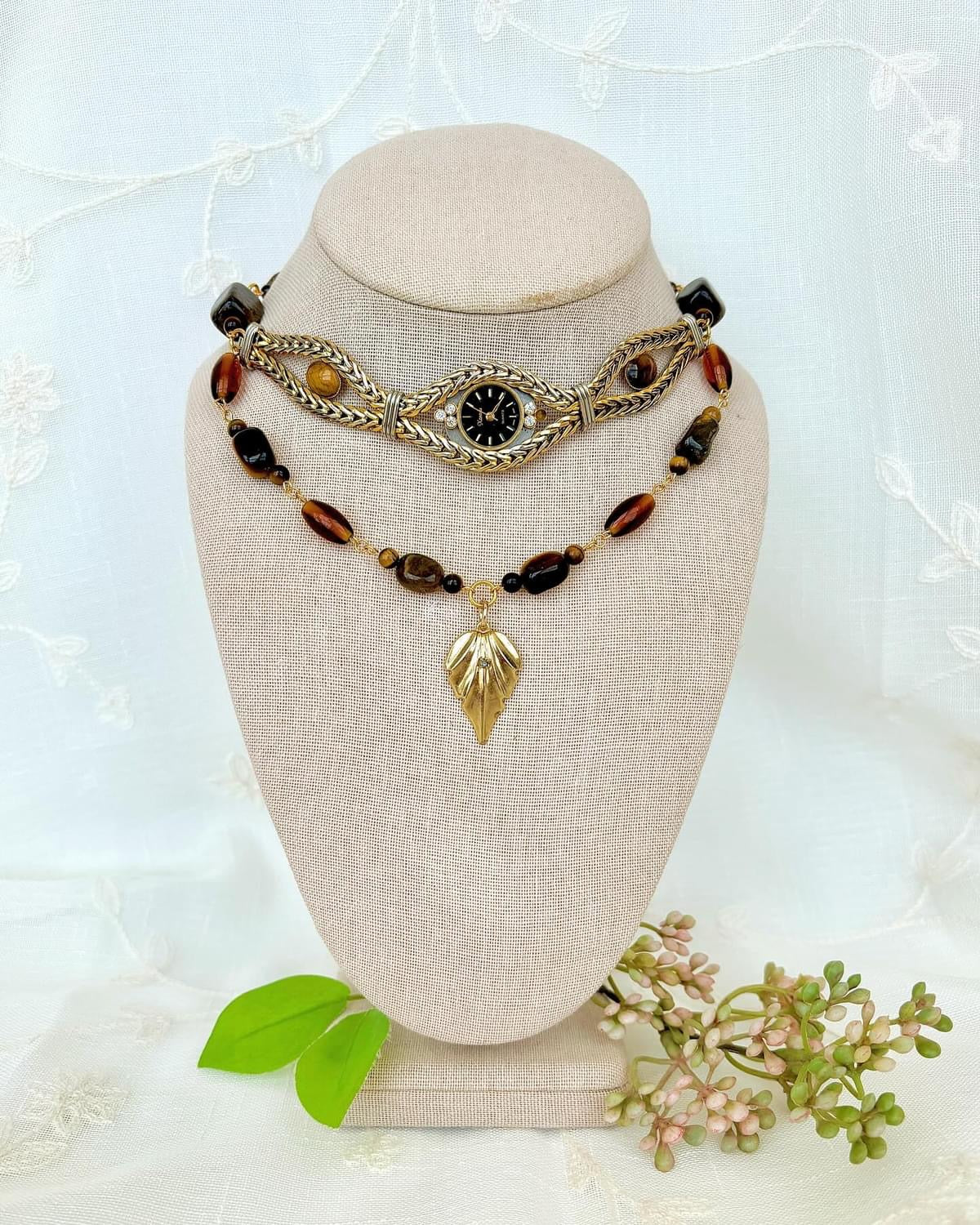"On My Watch" Watch Necklace