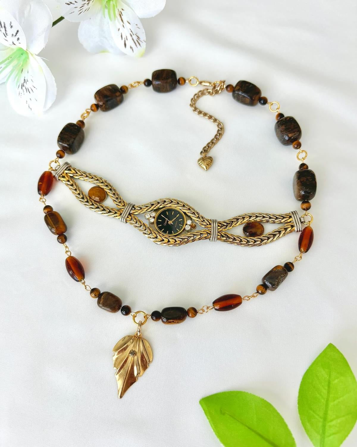 "On My Watch" Watch Necklace