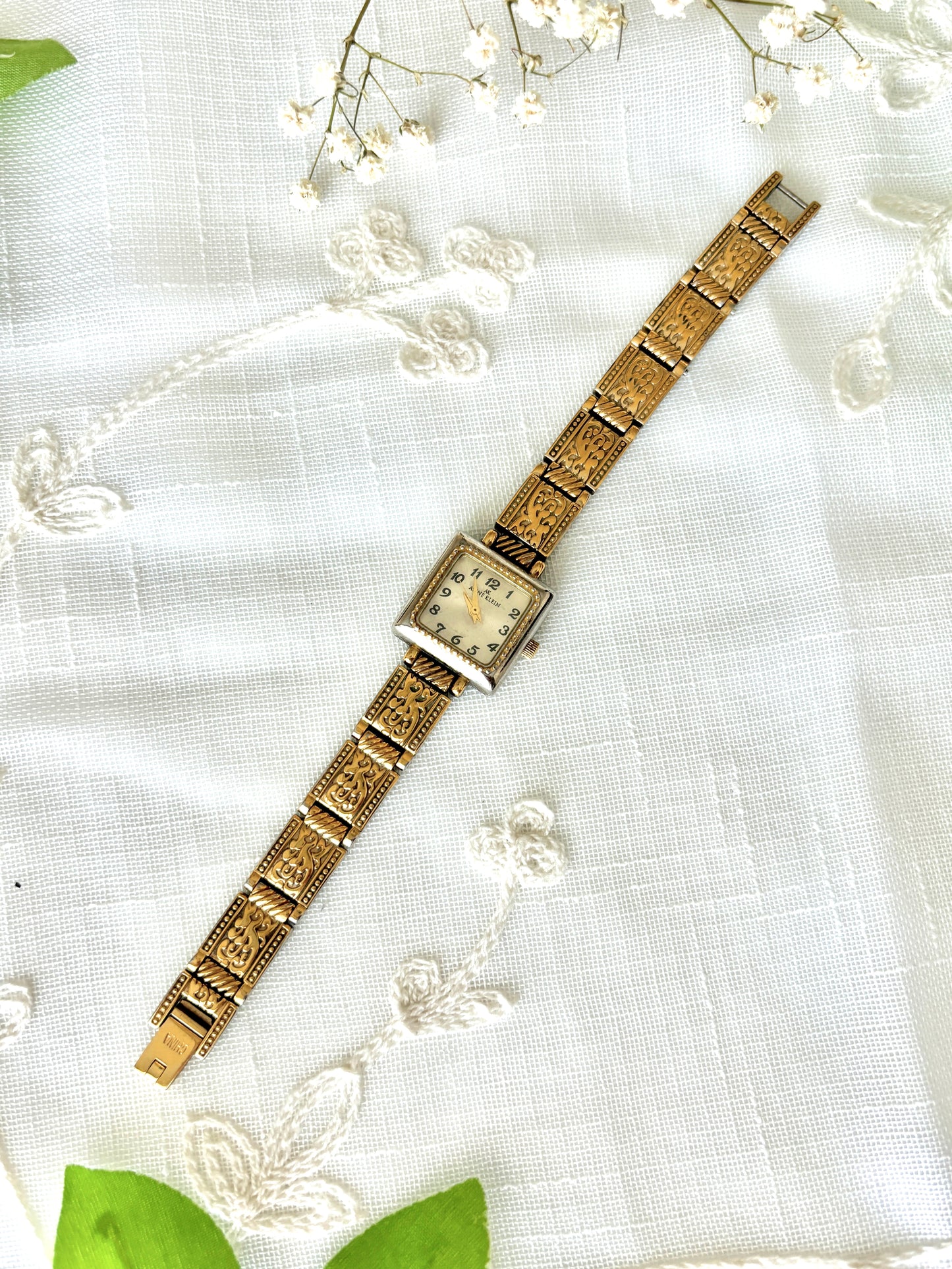 Reversible Anne Klein Two Tone Quartz Watch