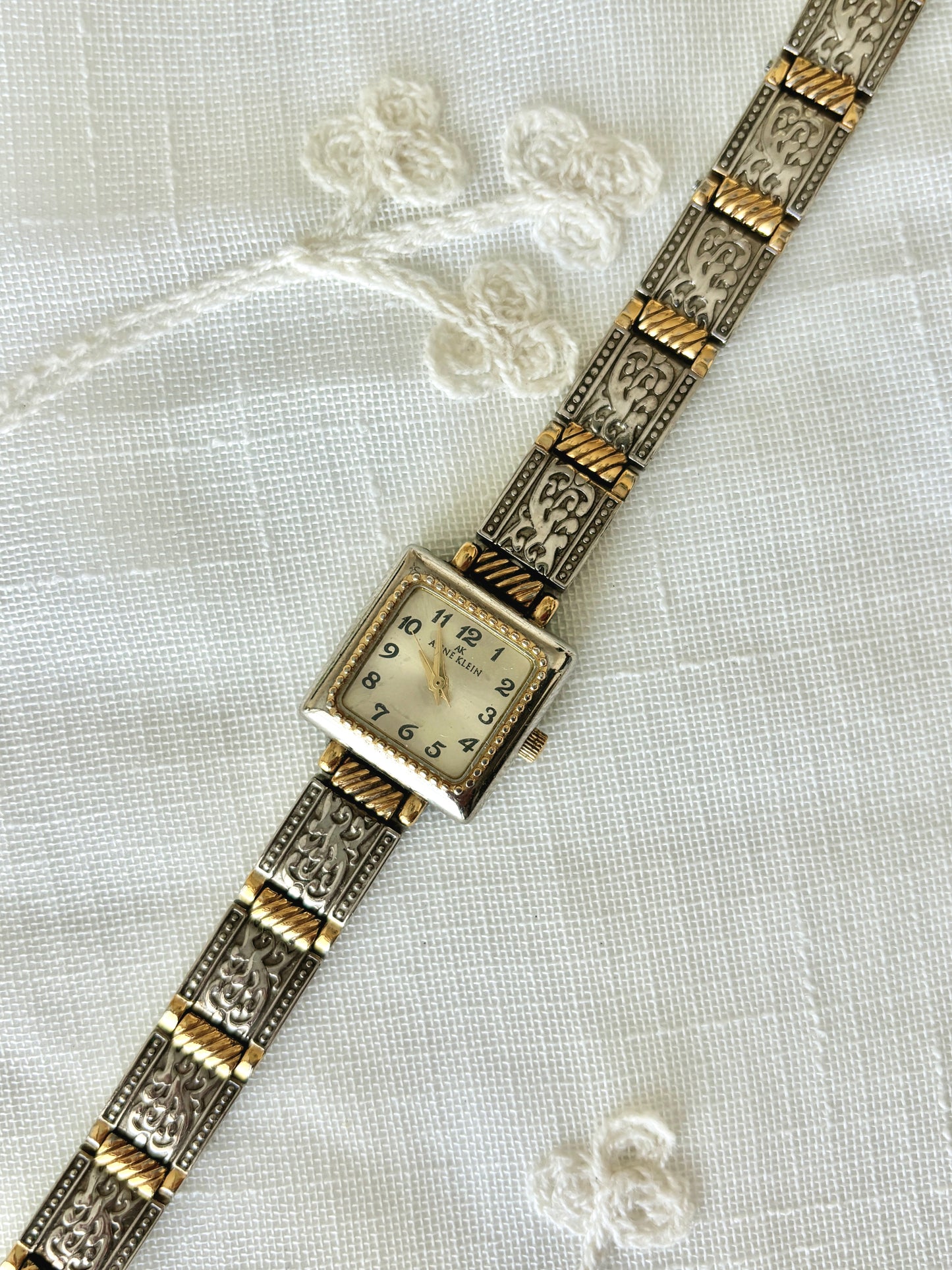 Reversible Anne Klein Two Tone Quartz Watch