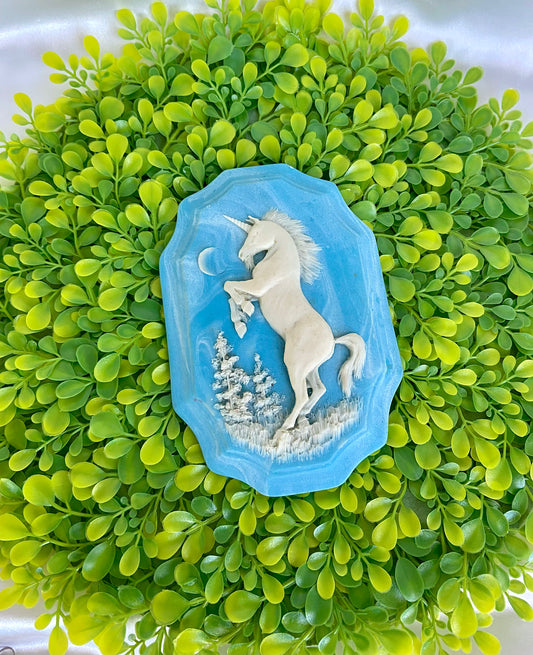 Unicorn Cameo Wall Art