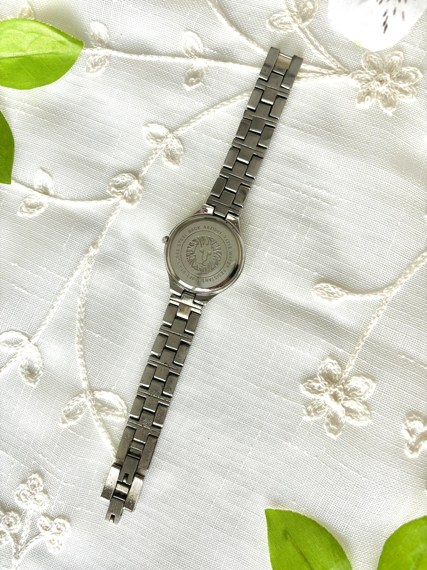 Anne Klein Classic Silver Link Watch