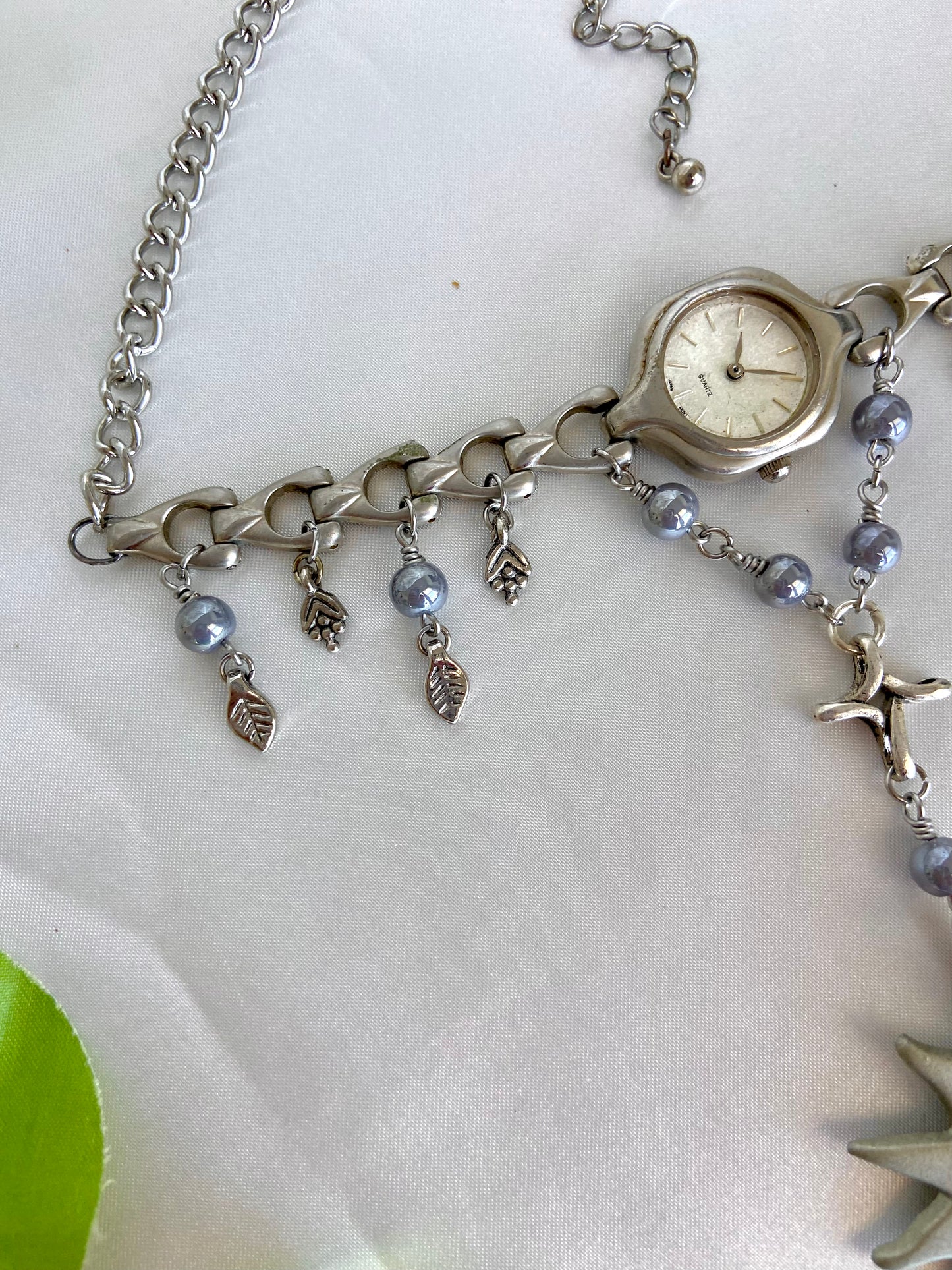 "Solar Flair" Watch Necklace