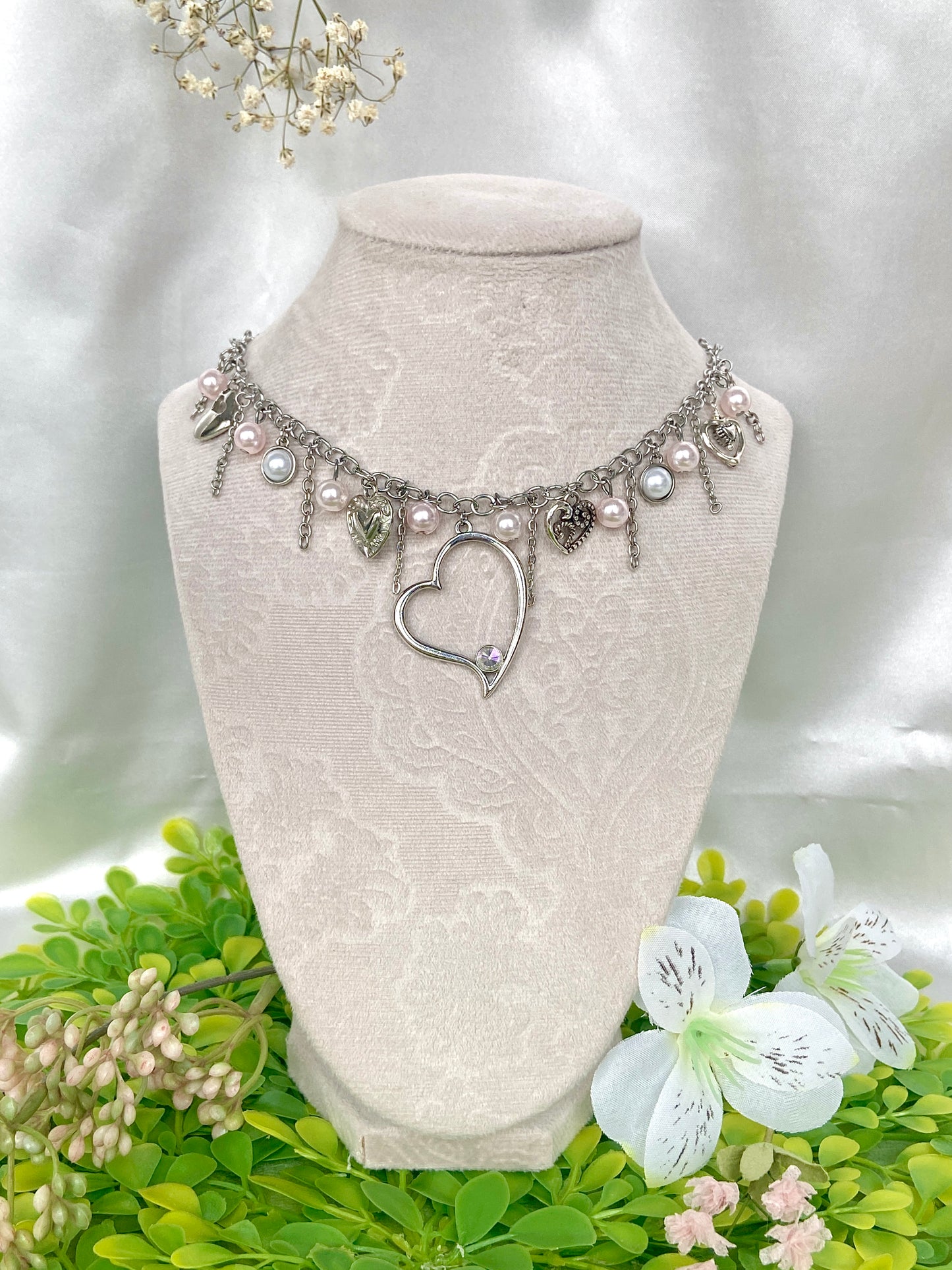 "Can't Heartly Wait" Necklace