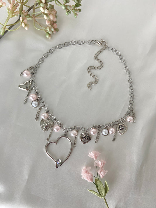 "Can't Heartly Wait" Necklace
