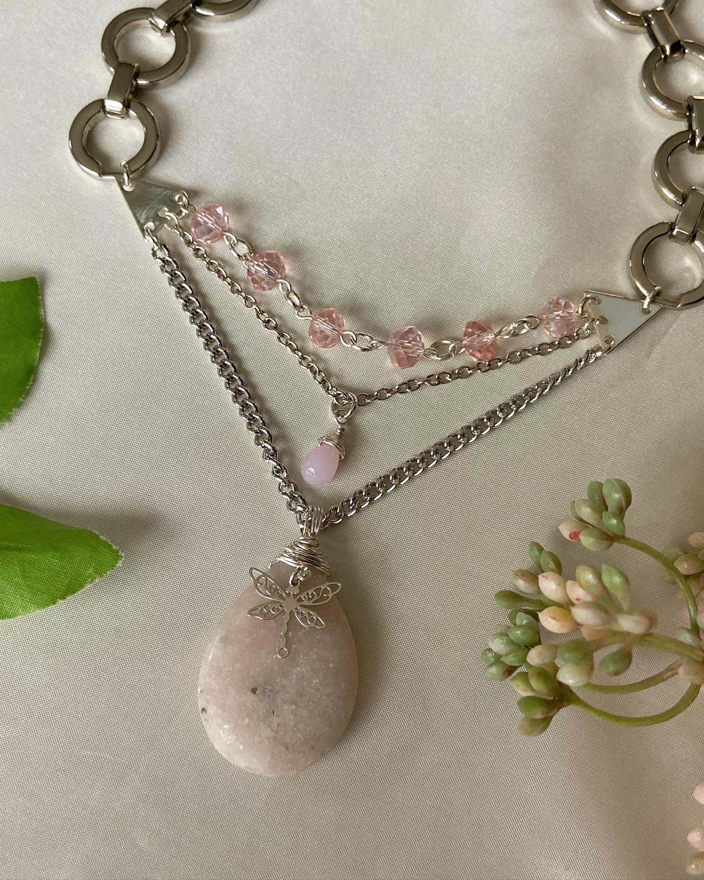 "Dragon Roses" Necklace