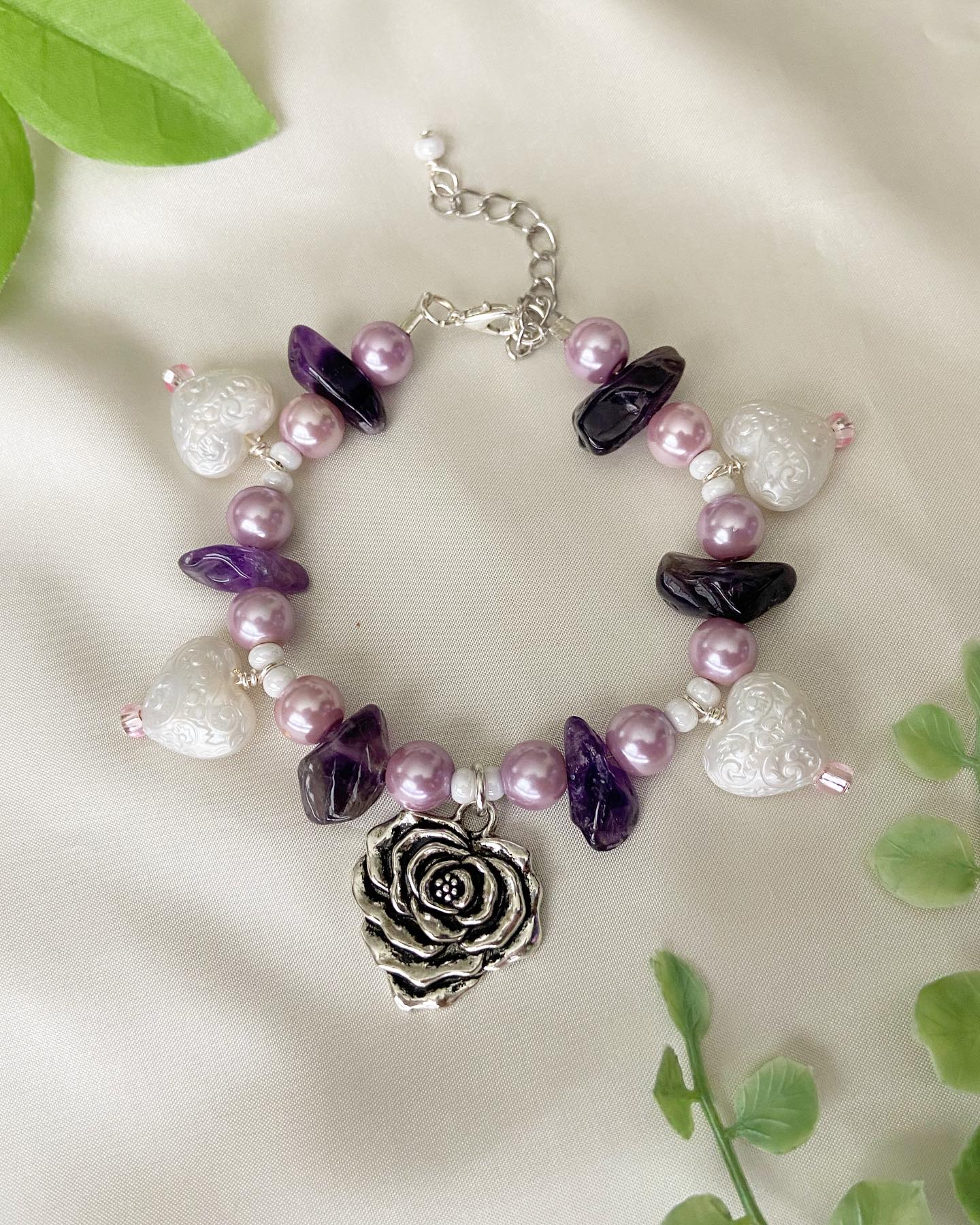 "Glamethyst" Bracelet